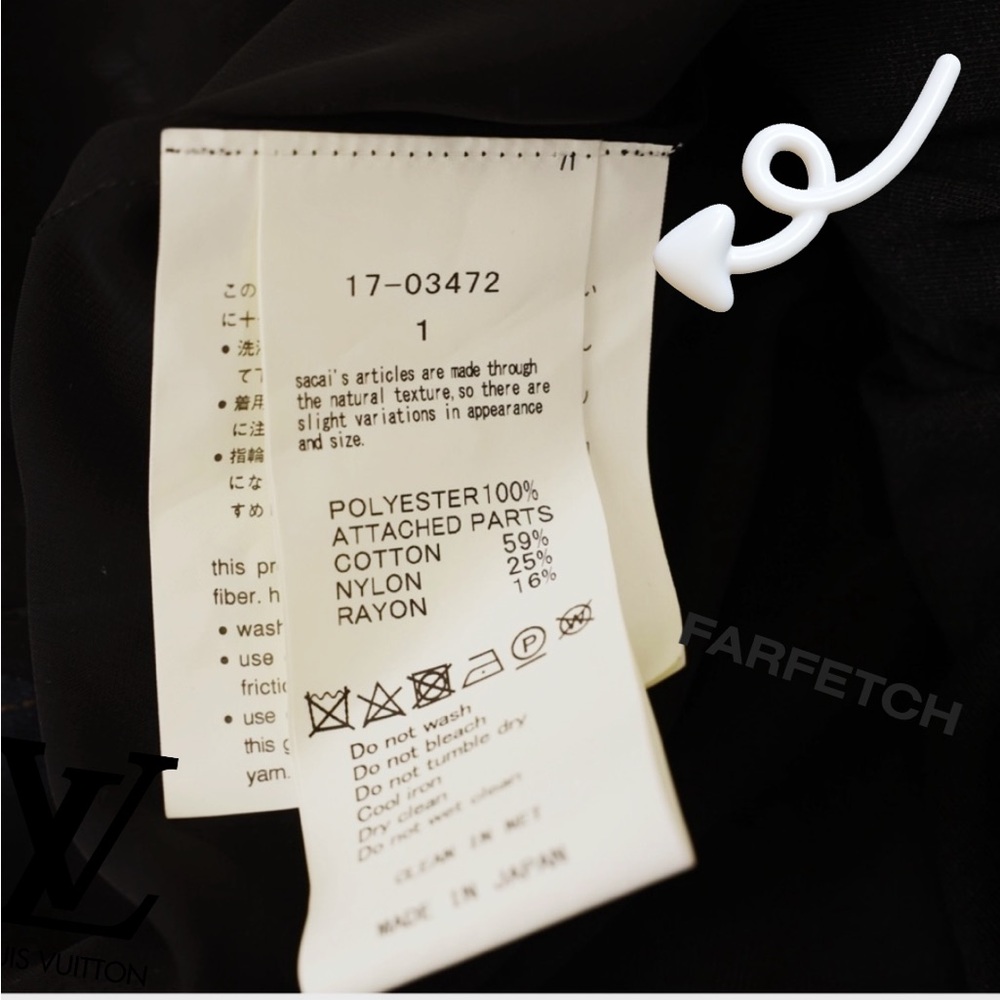 Authentic Sacai dress - Picture 4 of 5
